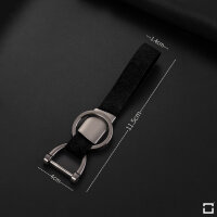Étui en cuir pour clés de voiture Seat / Skoda / VW (type V2) | Carocase Premium