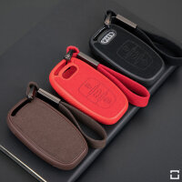 Silikon Alcantara Schutzhülle passend für Audi...