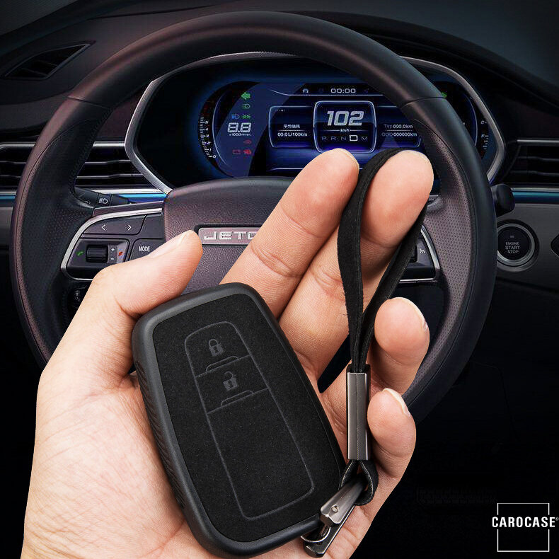 Custodia in pelle per chiavi auto Suzuki (tipo T5) | Carocase Premium