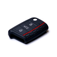 Key Cover for Seat / Skoda / Volkswagen (SEK22-V3) Premium key fob cover case - Detail view 3