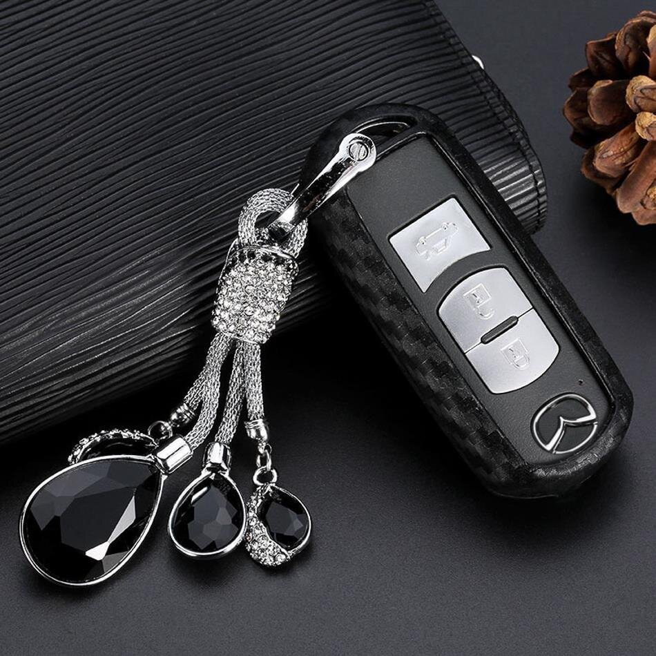 Silikonové pouzdro s karbonovým vzhledem pro klíče od auta Lexus (typ MZ2) | Carocase Premium Premium pouzdro na klíče - Detailní pohled 2