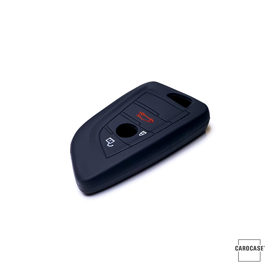 Silikon Schutzhülle / Cover passend für BMW Autoschlüssel B6 Premium Schutzhülle Autoschlüssel Case