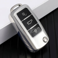 Soft TPU case for Seat / Skoda / VW car keys (type V2) |...