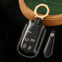 Custodia in pelle per chiavi auto Fiat / Jeep (tipo J5) | Carocase Premium