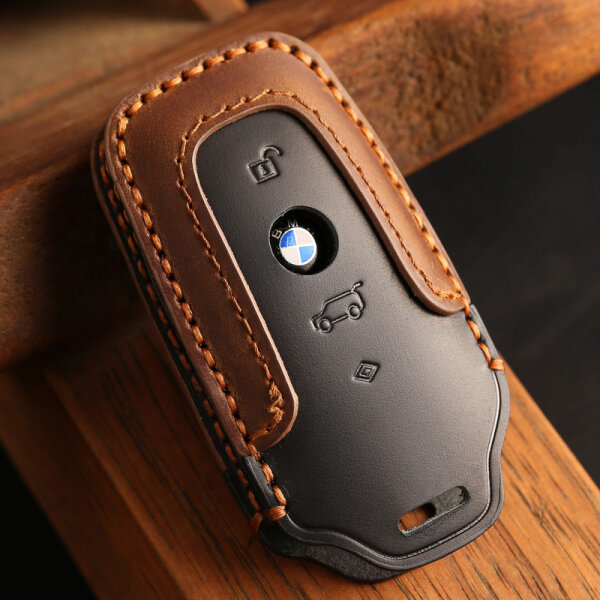 Usnjen etui za avtomobilske ključe BMW (tip B5) | Carocase Premium Premium ovitek za avtomobilski ključ