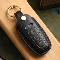 Leder Hülle für Audi Autoschlüssel (Typ...