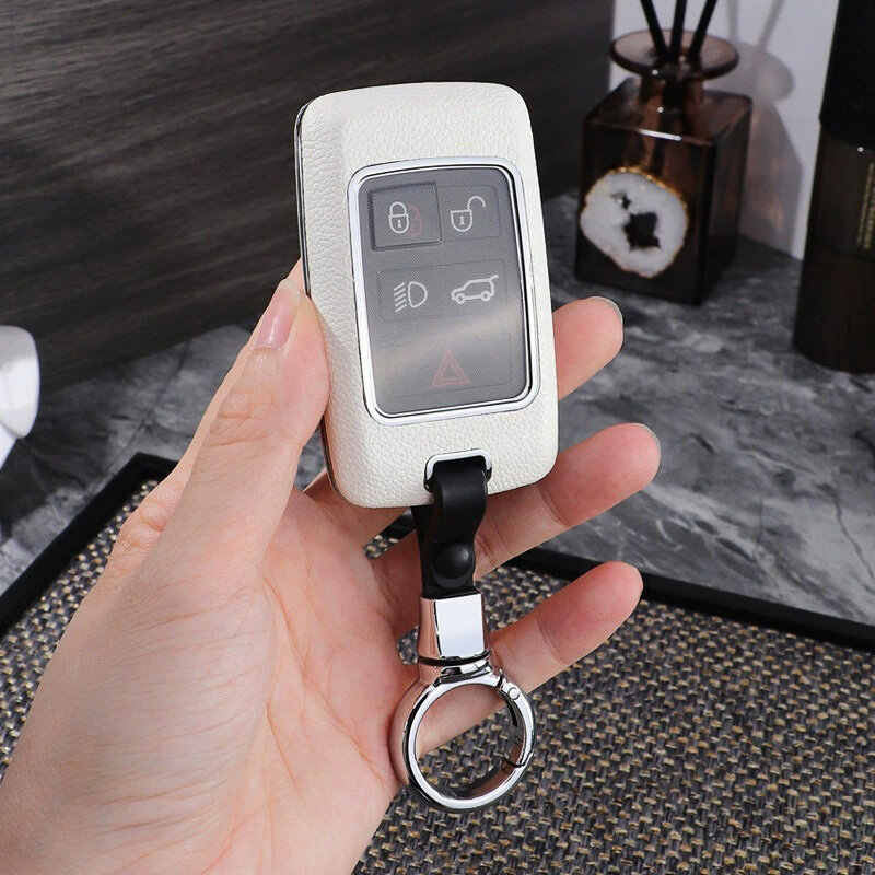 Bőrtok Jaguar / Land Rover autókulcsokhoz (LR1 típus) | Carocase Premium