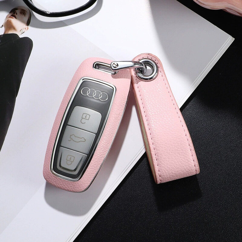 Odinis dėklas Audi automobilio raktams (tipas AX7) | Carocase Premium