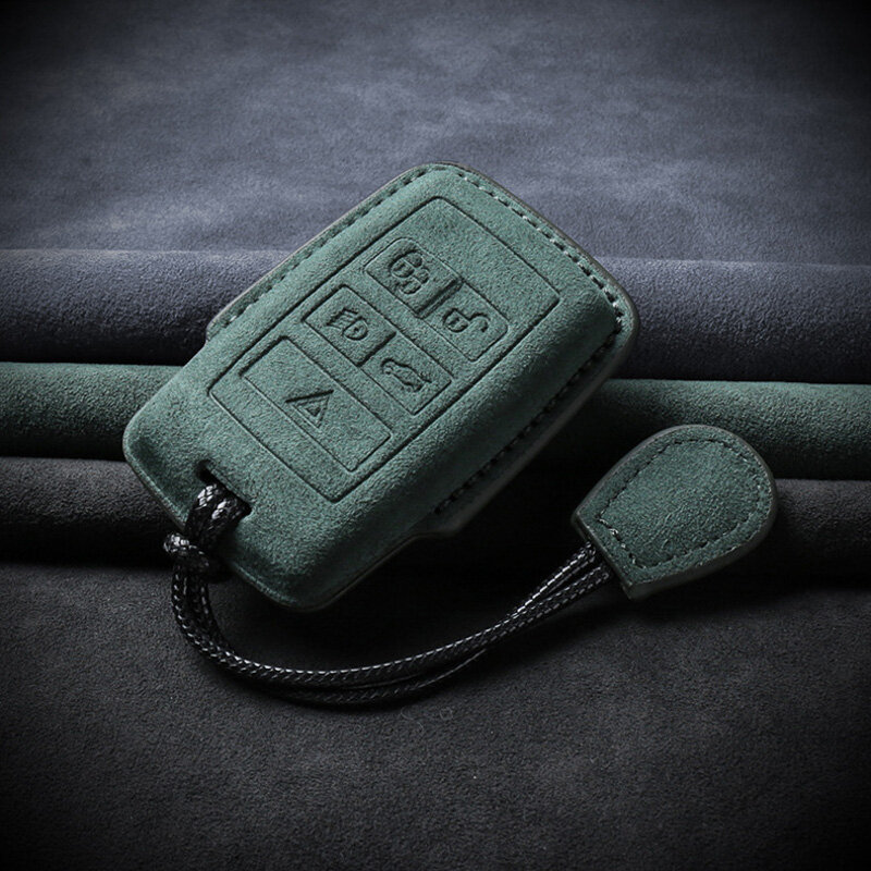 Alcantara Hülle für Jaguar / Land Rover Autoschlüssel (Typ LR1) | Carocase Premium