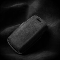 Alcantara Hülle für Jaguar / Land Rover Autoschlüssel (Typ LR1) | Carocase Premium Premium Autoschlüssel Schutzhülle - Detailansicht 3