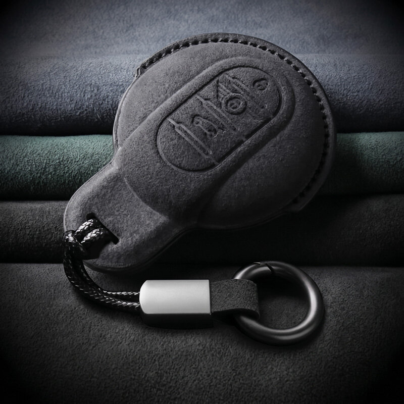 Кожна футрола за ауто кључеве MINI (тип MC3) | Carocase Premium Премиум кожна футрола за ауто кључеве
