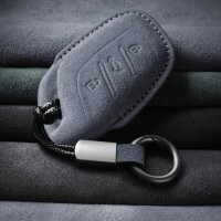 Alcantara Hülle für MG Autoschlüssel (Typ MG6) | Carocase Premium