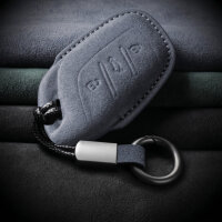 Alcantara Hülle für MG Autoschlüssel (Typ MG6) | Carocase Premium