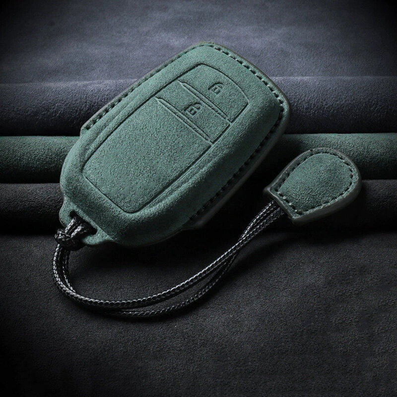 Alcantara case for Toyota car keys (type T3) | Carocase Premium