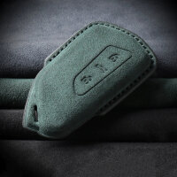 Alcantara Hülle für Seat / Skoda / VW Autoschlüssel (Typ V11) | Carocase Premium