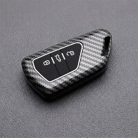Silikónové puzdro v karbónovom vzhľade na kľúče od auta Seat / Skoda / VW (typ V11) | Carocase Premium