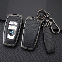 Carbon-Design Metall-Schutzhülle für BMW...