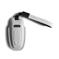Leder Hülle für Audi Autoschlüssel (Typ AX7) | Carocase Premium