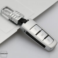 Aluminum key fob cover case fit for Volkswagen V6 remote key