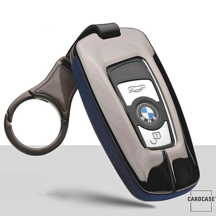 Odinis dėklas Audi / Seat / Skoda / VW automobilio raktams (tipas B5) | Carocase Premium Odinis dėklas raktams - Detali peržiūra 3