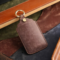 Carocase El Yapımı Vintage Deri Anahtar Kılıfı - Renault...