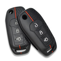 Силиконов калъф за ключове за кола Ford (Тип F2) | Carocase Premium Премиум калъф за ключове - Детайлен изглед 3