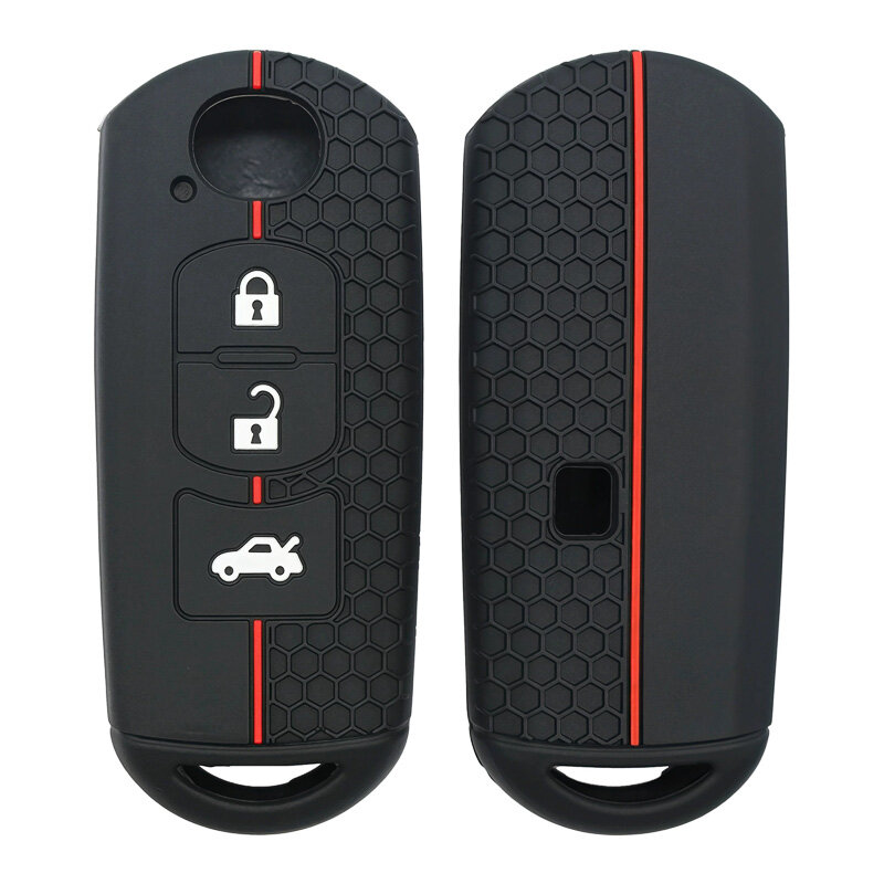 Silikon Hülle für Mazda Autoschlüssel (Typ MZ2) | Carocase Premium