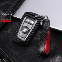 Carbon-Look Cover passend für BMW Schlüssel...