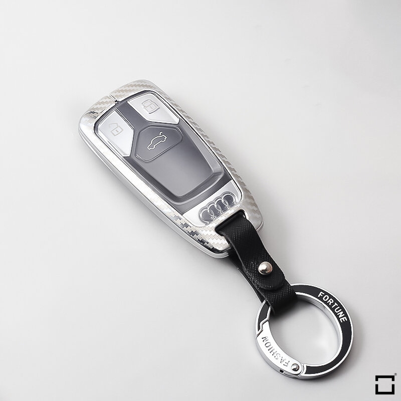 Custodia morbida in TPU per chiavi auto Audi / VW (tipo AX6) | Carocase Premium