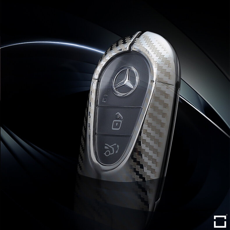 Mekana TPU futrola za ključeve od automobila Mercedes Benz (tip M11) | Carocase Premium Premium futrola za ključeve - Detaljan prikaz 2