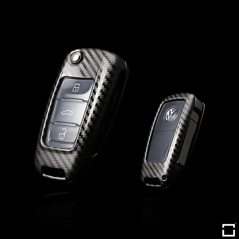 Soft TPU case for Seat / Skoda / VW car keys (type V2) | Carocase Premium Premium key fob cover case - Detail view 2