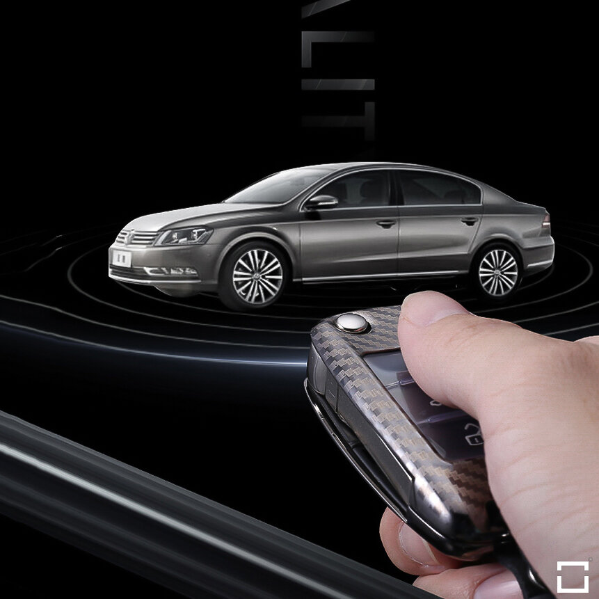 Soft TPU case for Seat / Skoda / VW car keys (type V2) | Carocase Premium
