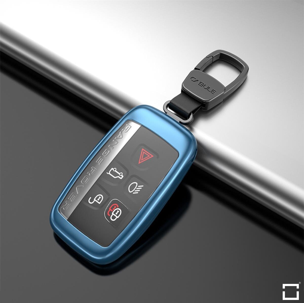 Soft TPU case for Jaguar / Land Rover car keys (type LR2) | Carocase Premium