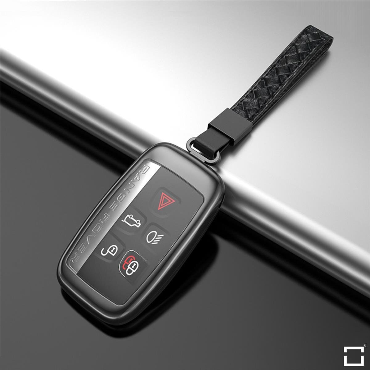 Soft TPU case for Jaguar / Land Rover car keys (type LR2) | Carocase Premium