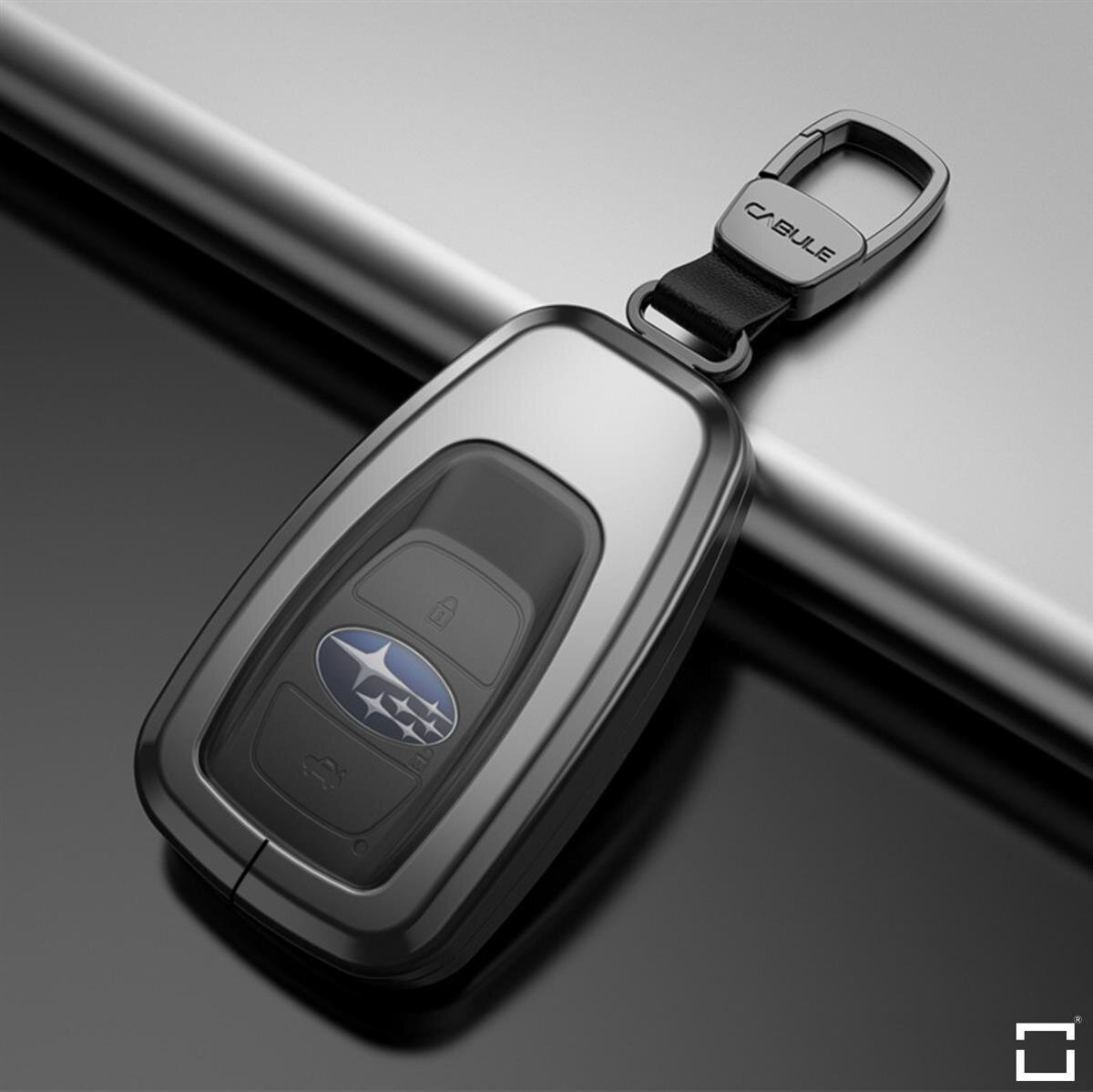 Premium Schlüsselhülle / Schlüsselcover für Subaru Schlüssel (HEK55-Serie)