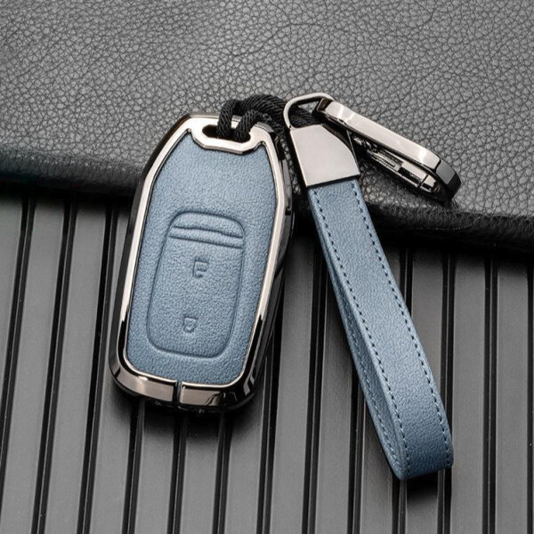 Honda marka araç anahtarları için deri kılıf (H22 tipi) | Carocase Premium Premium araba anahtar kılıfı koruyucu kapak