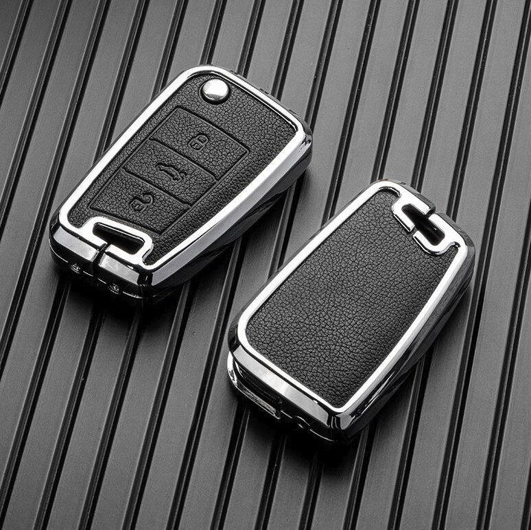 Læretui til Audi / Seat / Skoda / VW bilnøkler (type V3) | Carocase Premium