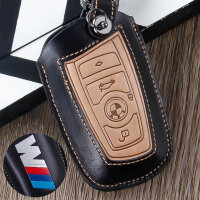 Premium Leder Schlüssel Cover passend für BMW...