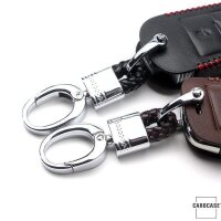Hyundai / Kia marka araç anahtarları için deri kılıf (D6 tipi) | Carocase Premium