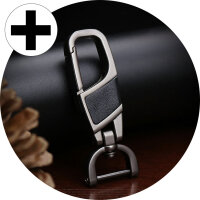 Δερμάτινη θήκη για κλειδιά αυτοκινήτου Citroen / Opel / Peugeot (τύπος P3) | Carocase Premium