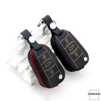 Coque de protection en cuir pour voiture Citroen, Peugeot...