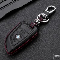 Custodia in pelle per chiavi auto Audi / Seat / Skoda / VW (tipo B7) | Carocase Premium Custodia copri-chiave auto - Vista dettagliata 3