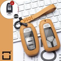 Cover Guscio / Copri-chiave Pelle compatibile con Audi...