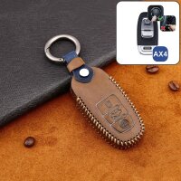 Premium Leder Cover passend für Audi Schlüssel...