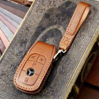 Leather case for Mercedes Benz car keys (type M9A) |...
